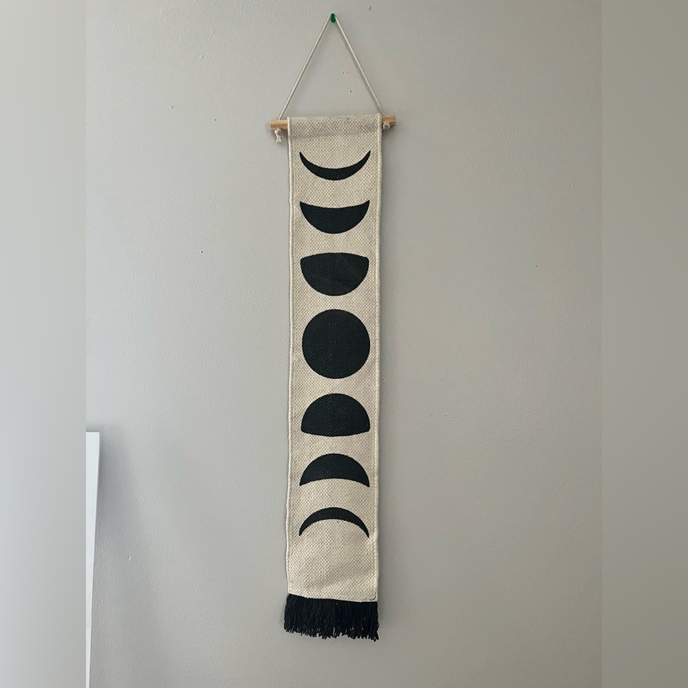 Urban Outfitters Moon Phase Wall Hanging
